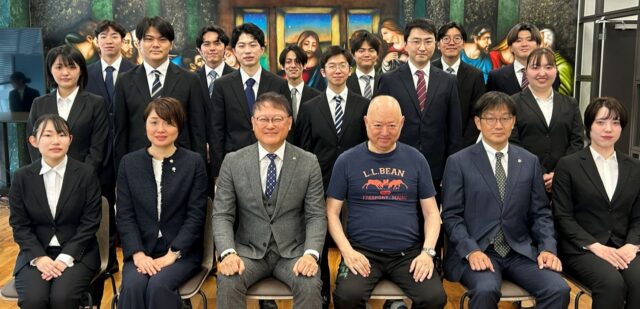 26卒の入社式を開催しました（2026年4月1日開催）